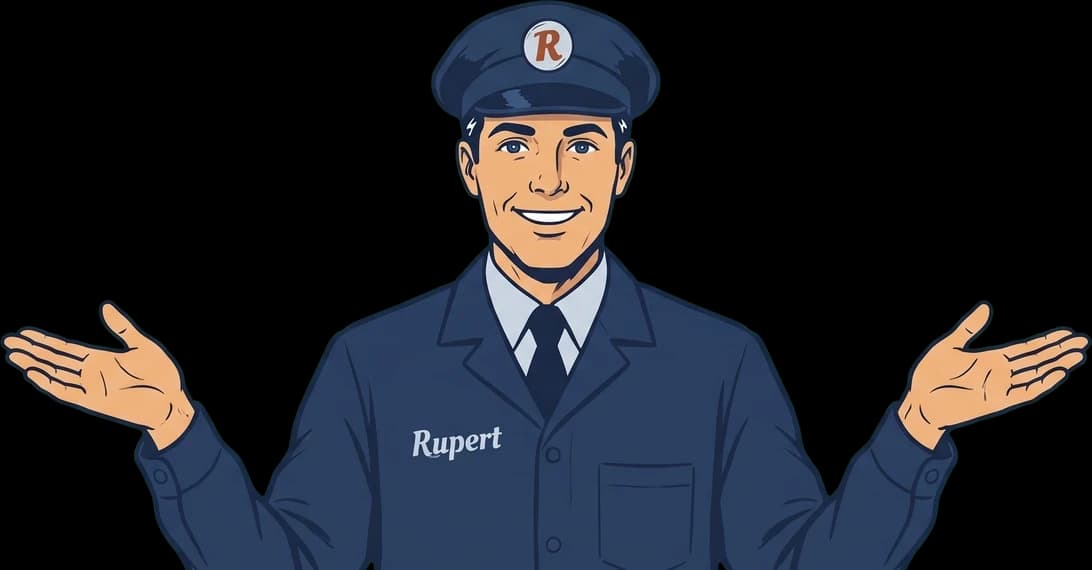 Rupert, les mains ouvertes